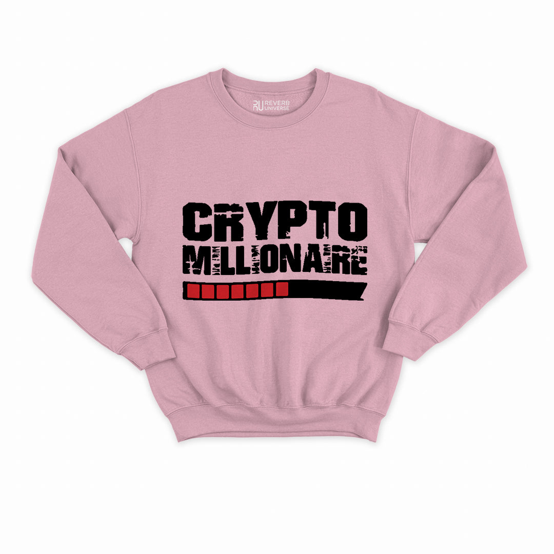 Crypto Millionaire Graphic Sweatshirt