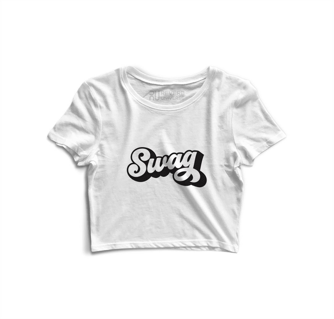 Swag Graphic Crop Top