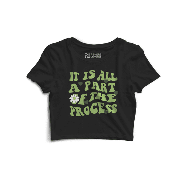 Part of The Progress Graphic Crop Top
