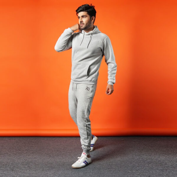 Heather Grey Unisex Co-ord Set Hoodie