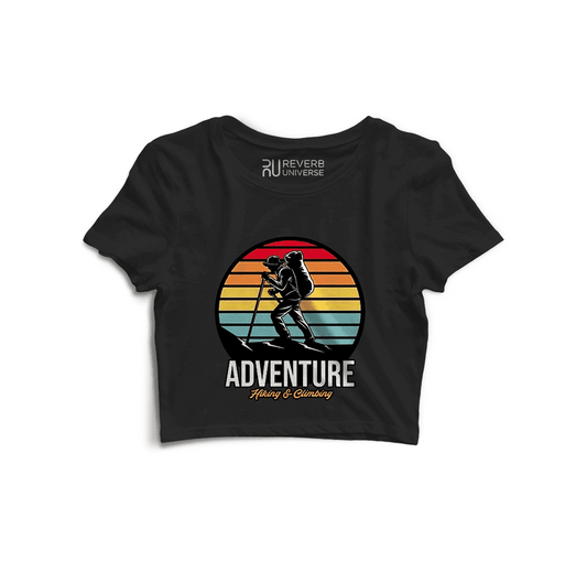 Adventure Graphic Crop Top