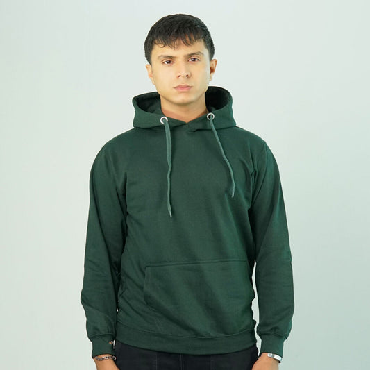 Basic Army Green Hoodie