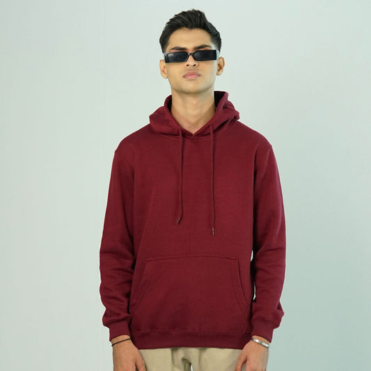 Basic Maroon Hoodie