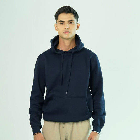Basic Navy Blue Hoodie