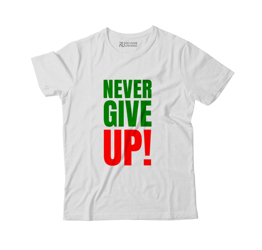 Never Give Up Graphic Tee