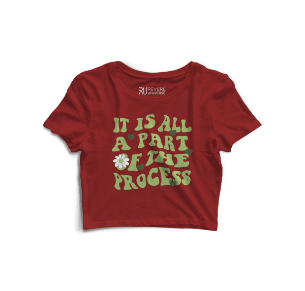 Part of The Progress Graphic Crop Top