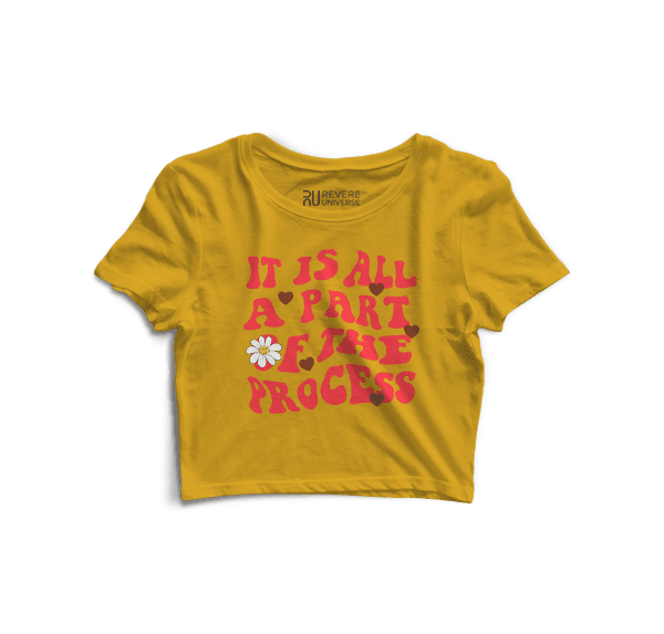 Part of The Progress Graphic Crop Top