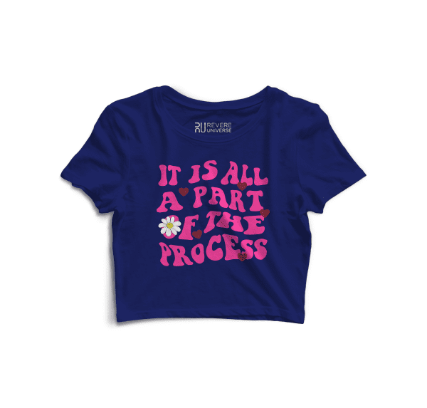 Part of The Progress Graphic Crop Top