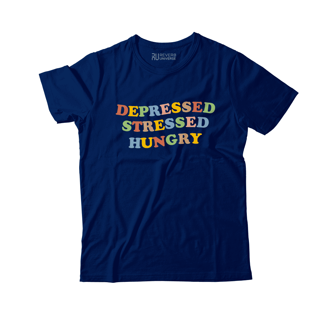 Depressed Stressed Hungry Graphic Tee V2
