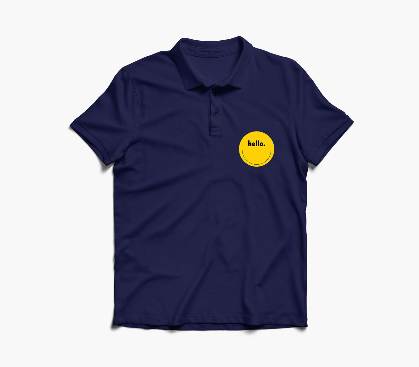 Hello Graphic Polo Shirt