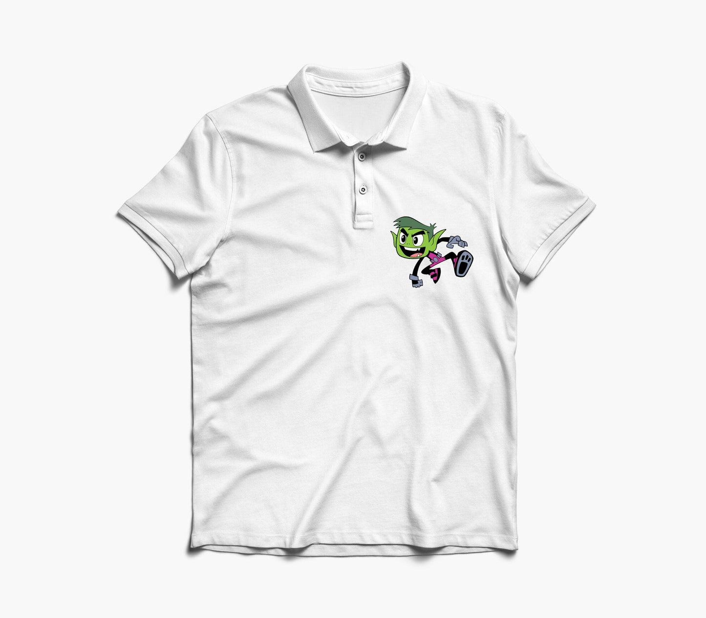 Beast Boy Graphic Polo Shirt