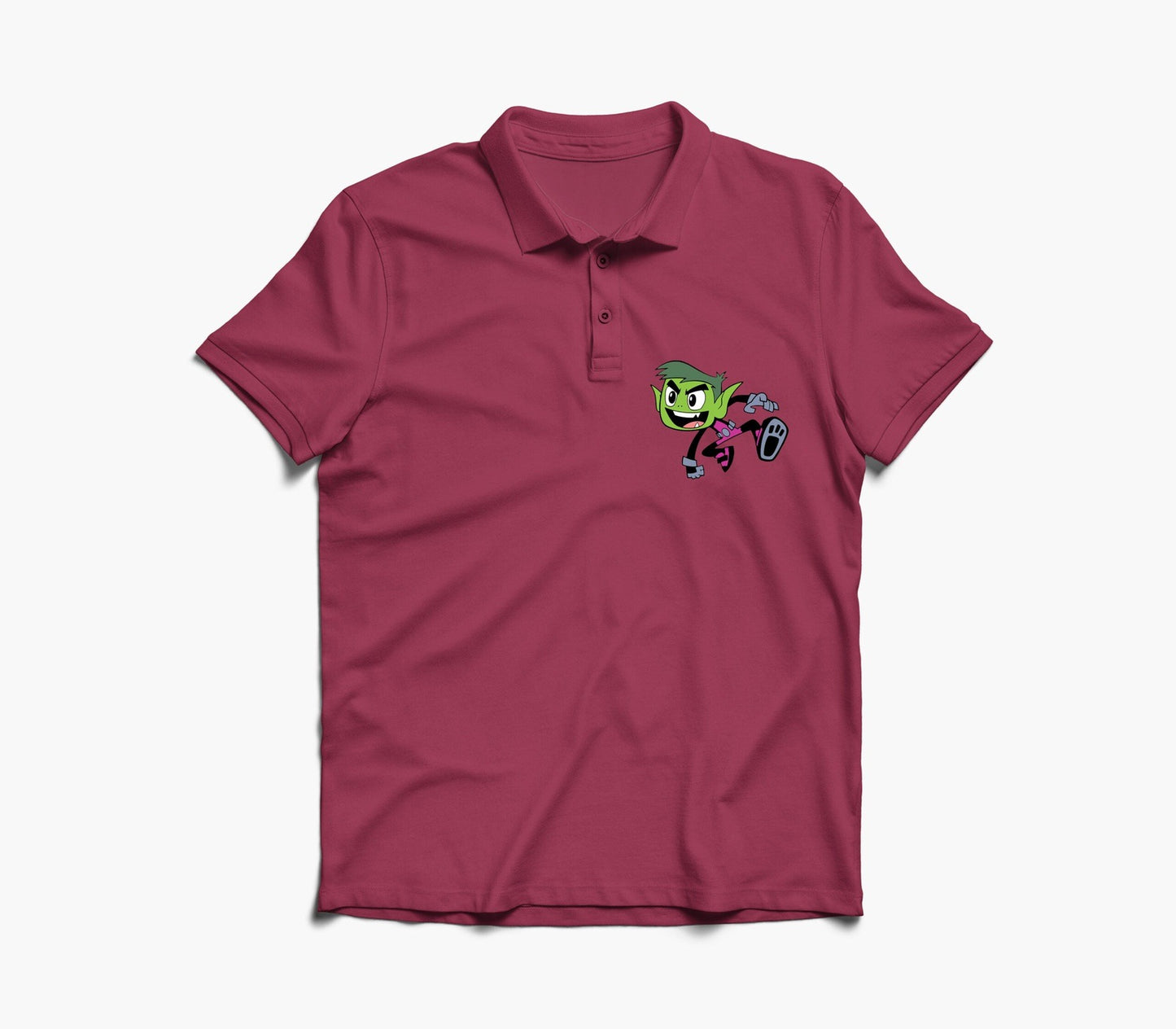 Beast Boy Graphic Polo Shirt