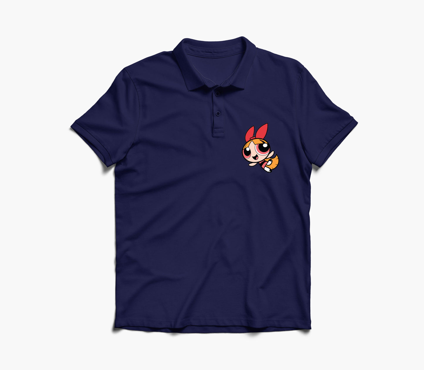 Blossom Graphic Polo Shirt