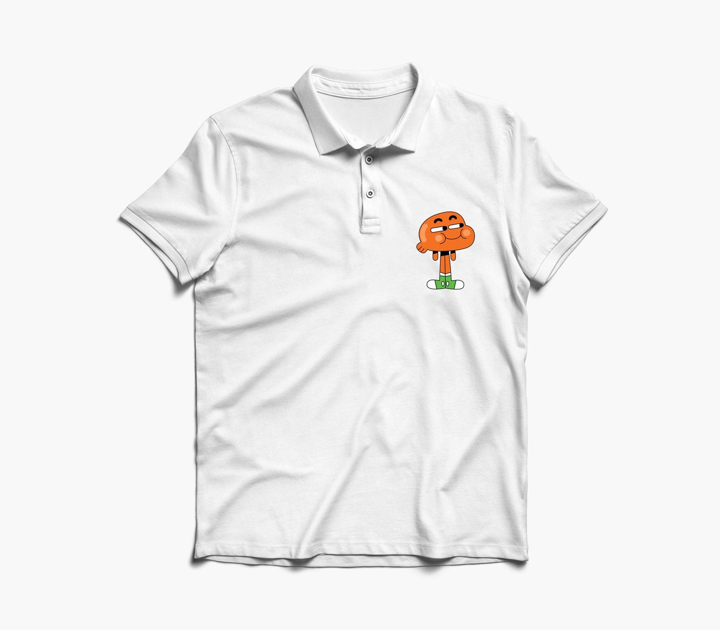Darwin Watterson Graphic Polo Shirt