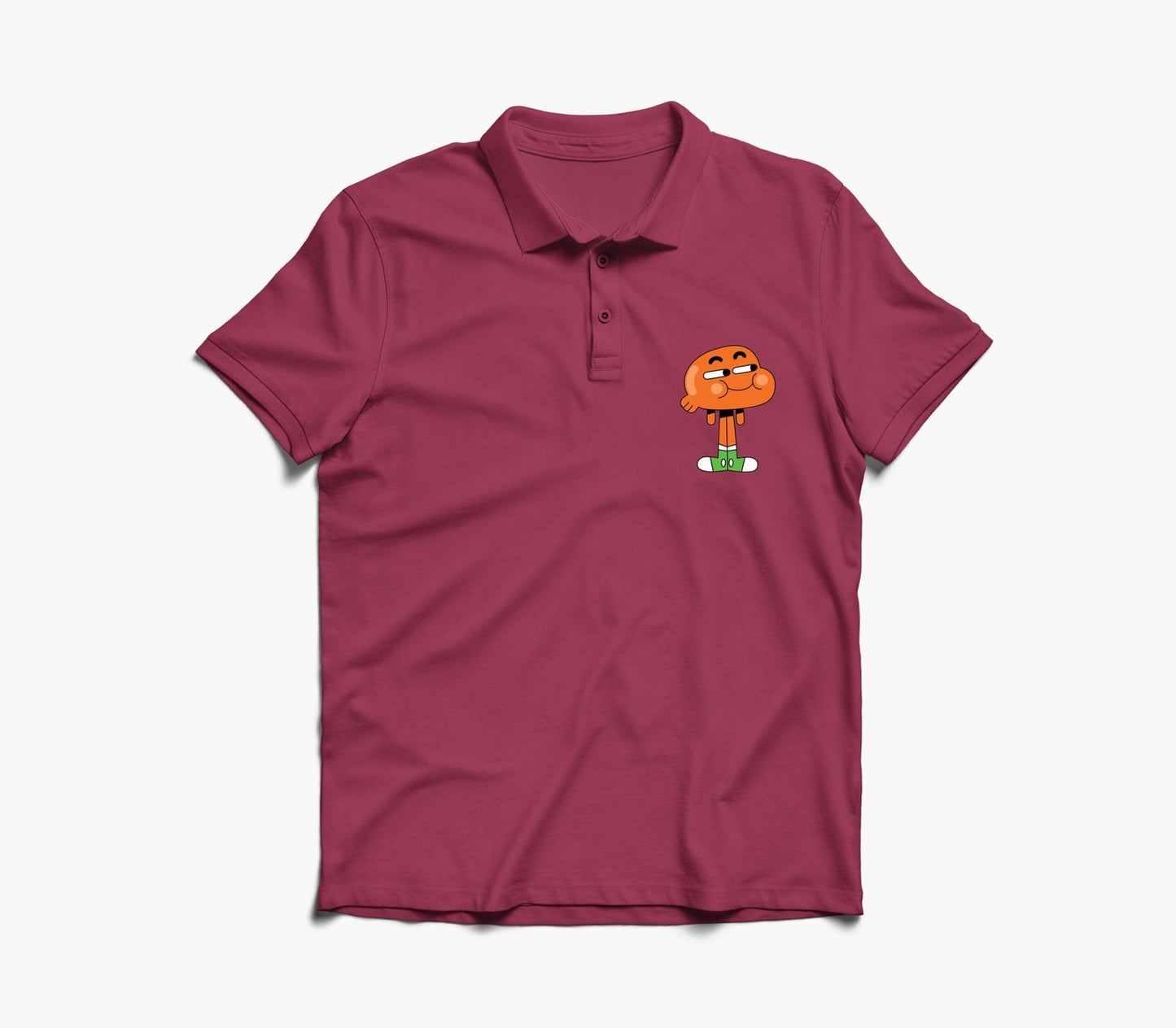 Darwin Watterson Graphic Polo Shirt