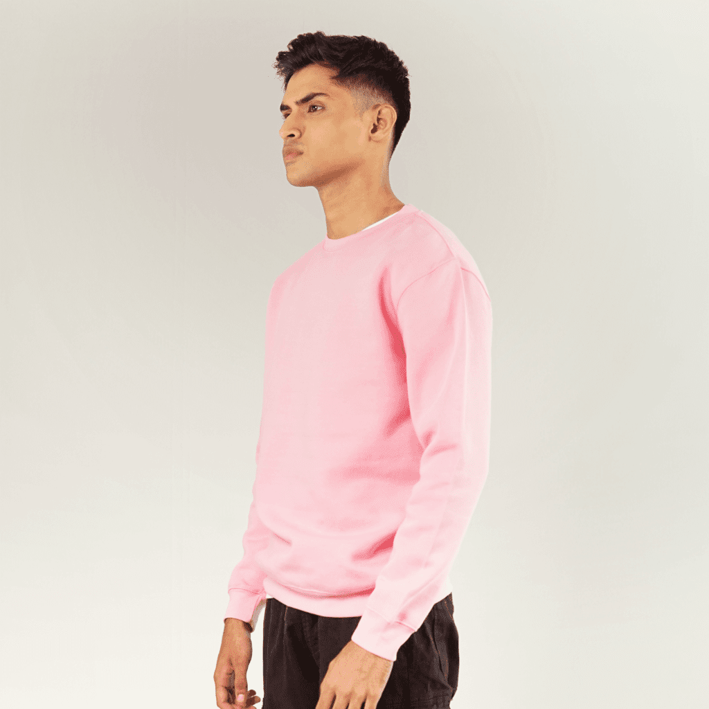 Basic Baby Pink Sweatshirt