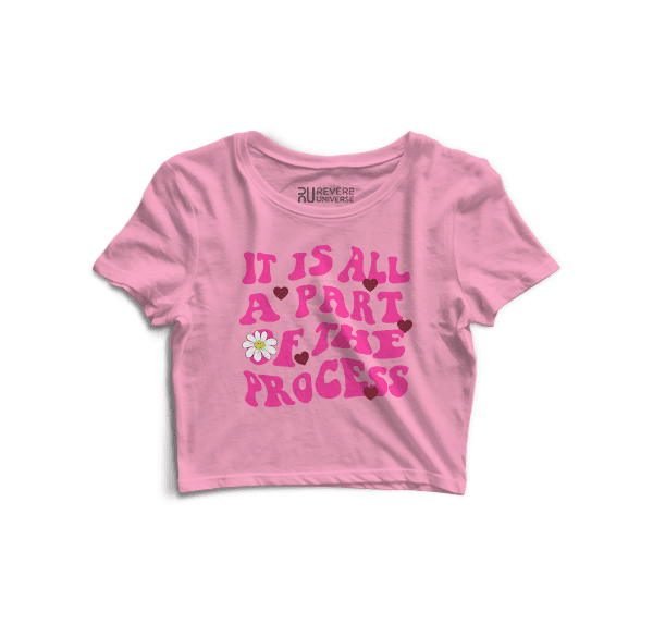 Part of The Progress Graphic Crop Top
