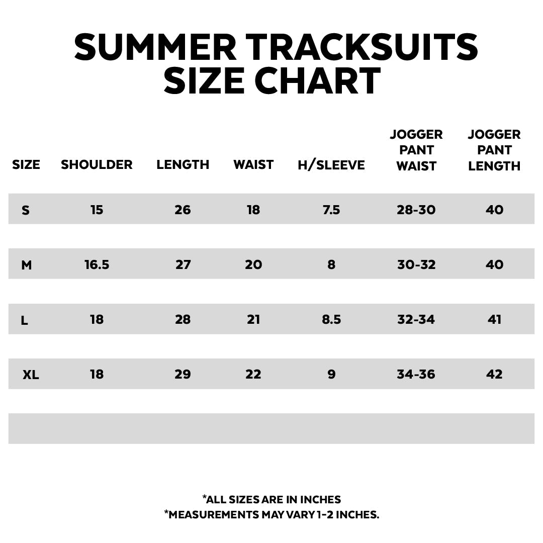Charcoal Tracksuit Half Sleeve Tee