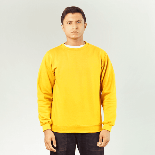 Basic Yellow Sweatshirt