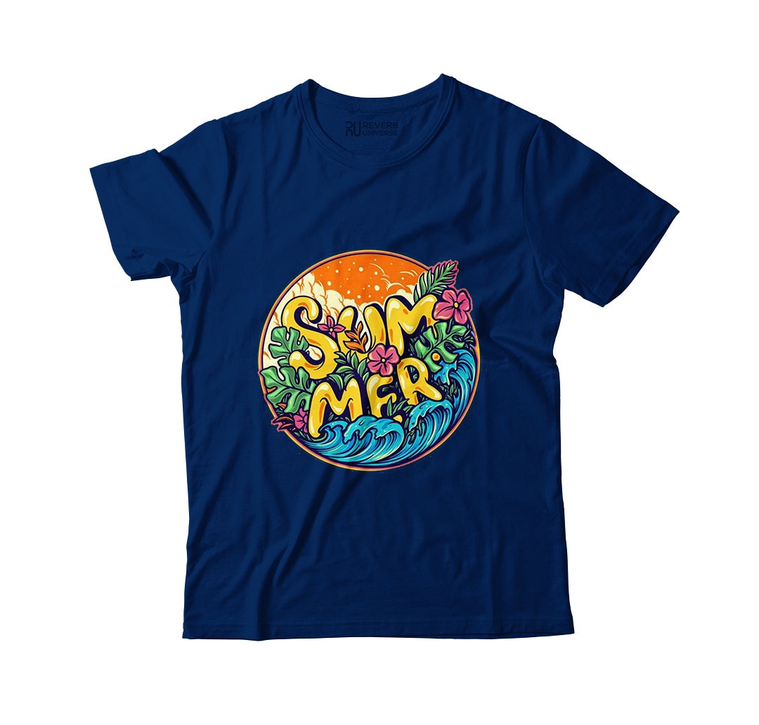 Summer At Beach Graphic Tee