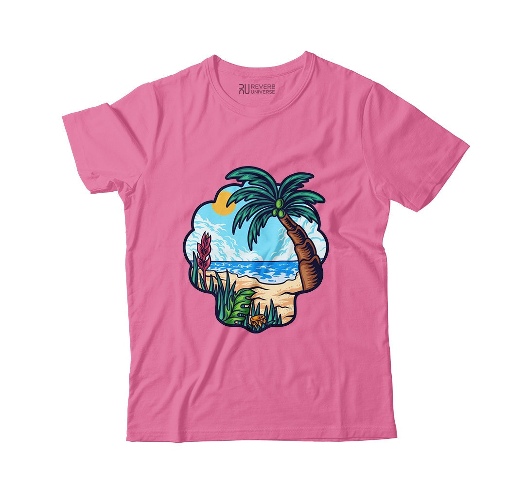 Vibing At Beach Graphic Tee