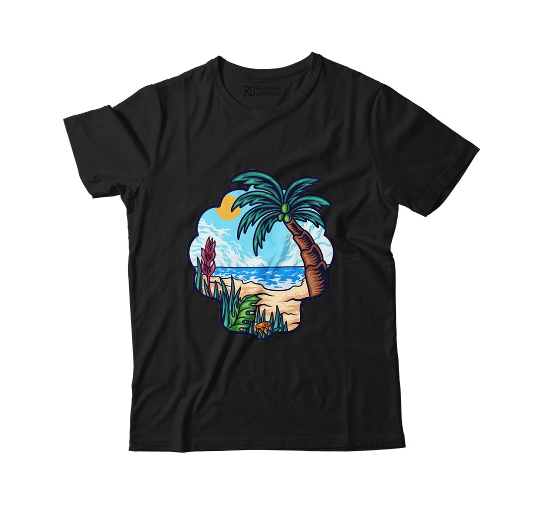 Vibing At Beach Graphic Tee