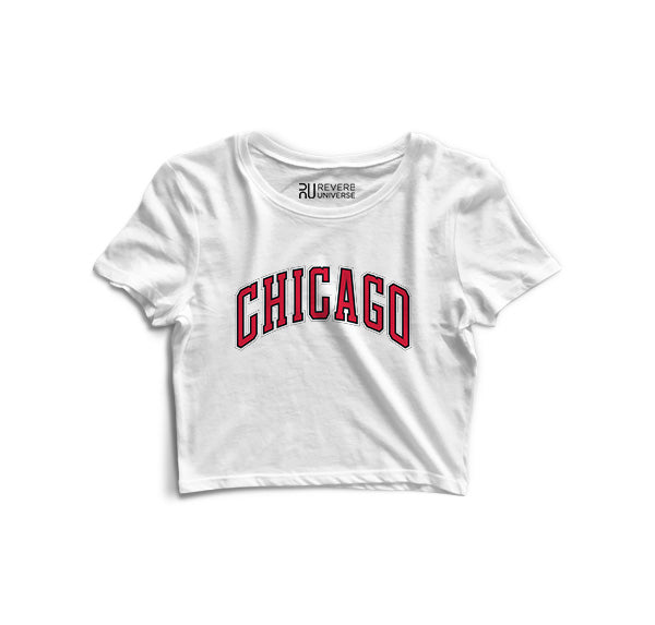 Chicago V2 Graphic Crop Top