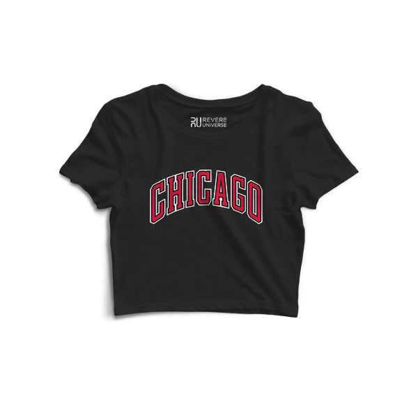 Chicago V2 Graphic Crop Top