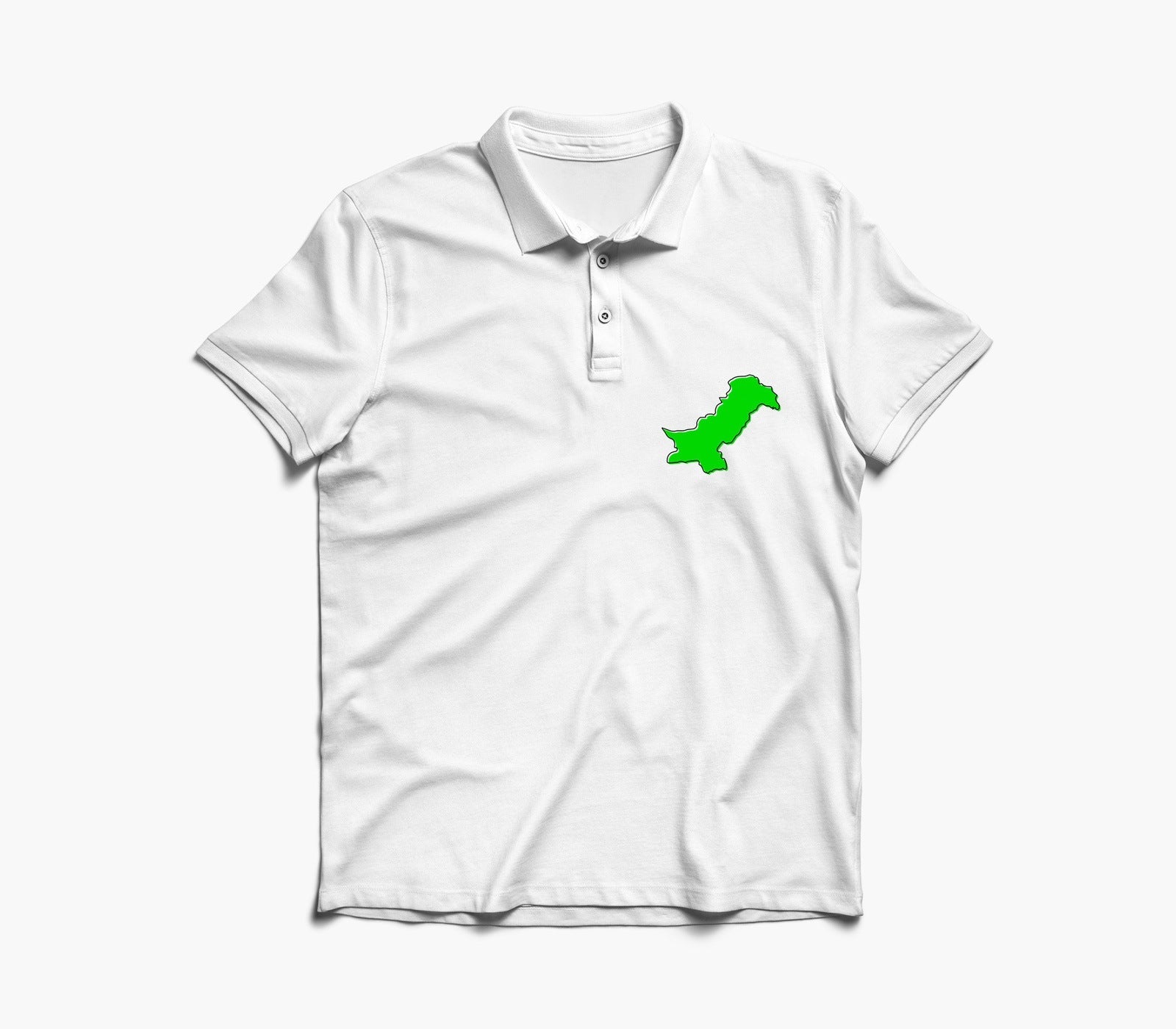 Pakistan Map Polo Tshirt