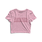 I'm Actually Not Funny Graphic Crop Top