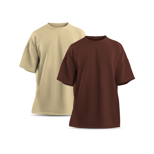 Pack of 2 Oversized T-shirt