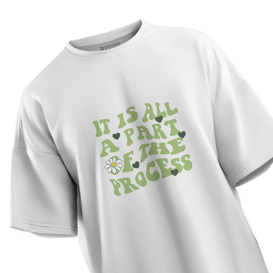 Its Is All A Part Of The Progress Oversized T-shirt