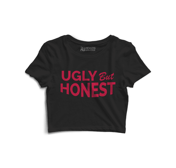Ugly But Honest Graphic Crop Top