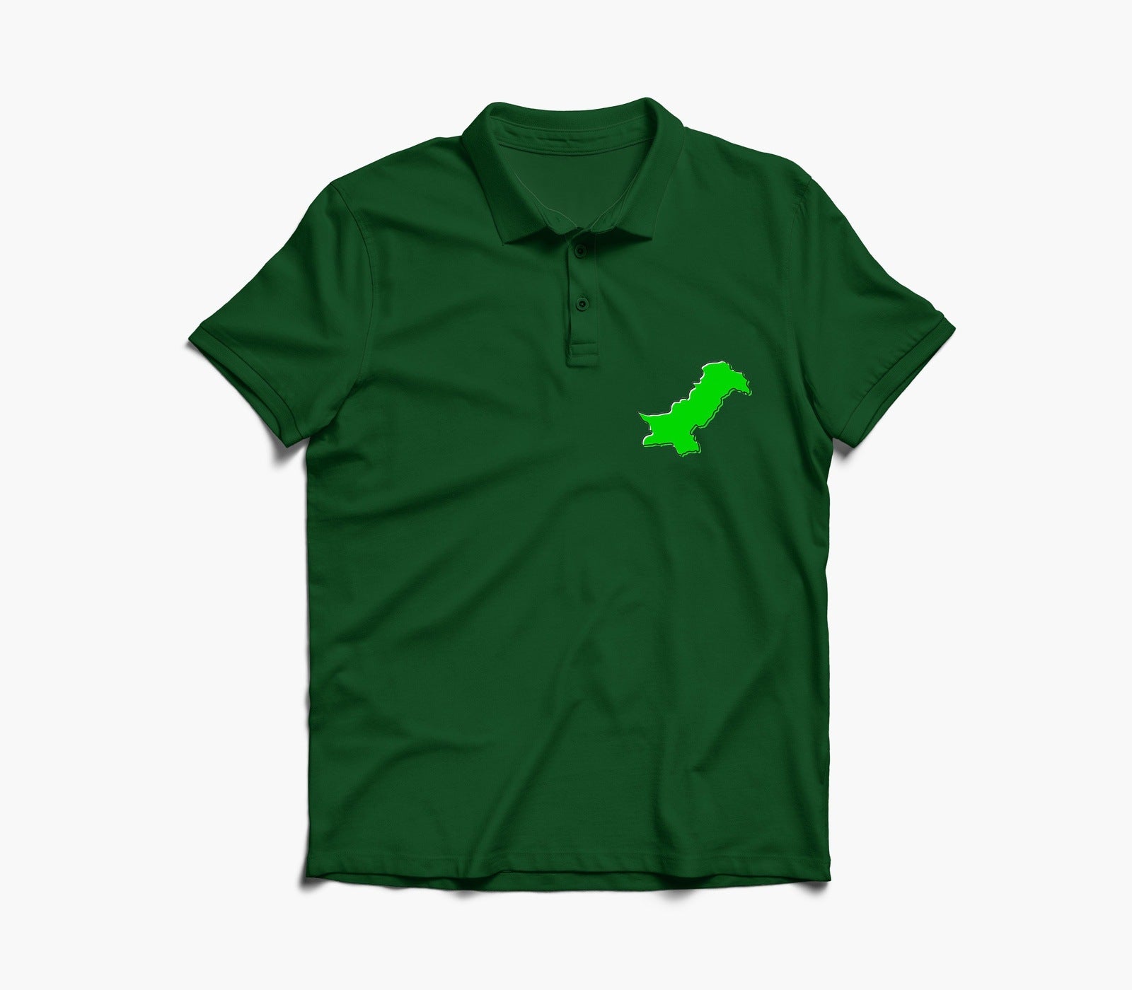 Pakistan Map Polo Tshirt