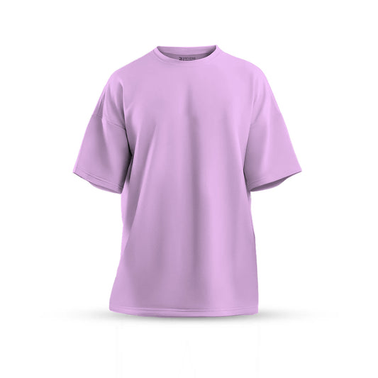 Lavender Oversized Basic T-shirt