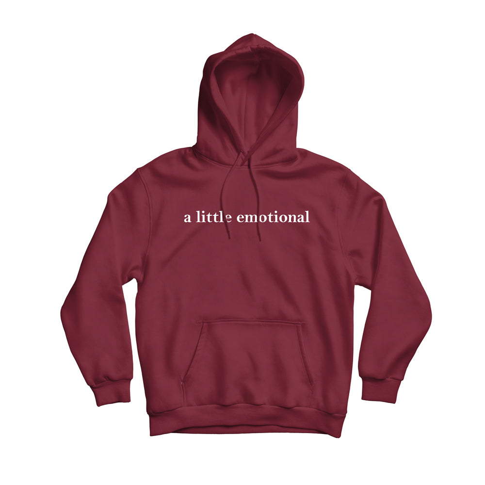 A Little Emotional Graphic Unisex Hoodie