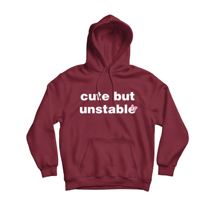 Cute But Unstable Graphic Unisex Hoodie