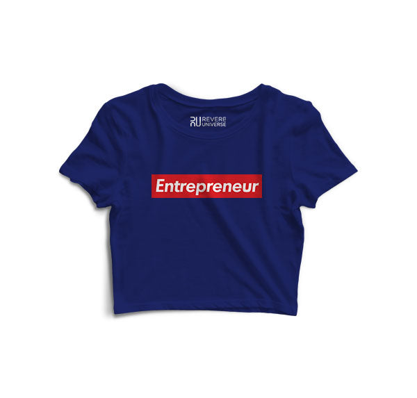 Entrepreneur Crop Top