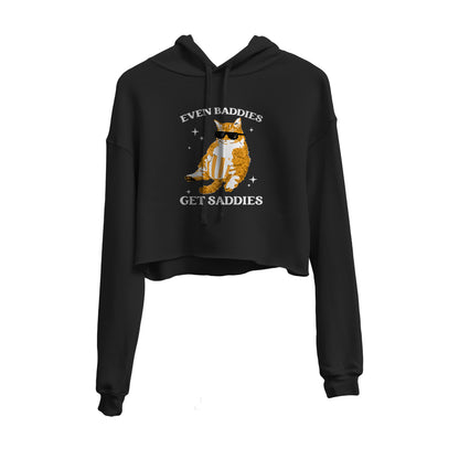 Even Baddies Graphic Cropped Hoodie