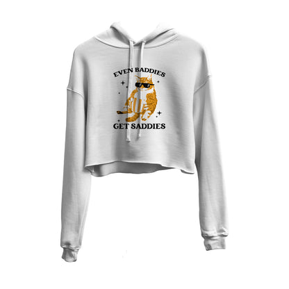 Even Baddies Graphic Cropped Hoodie