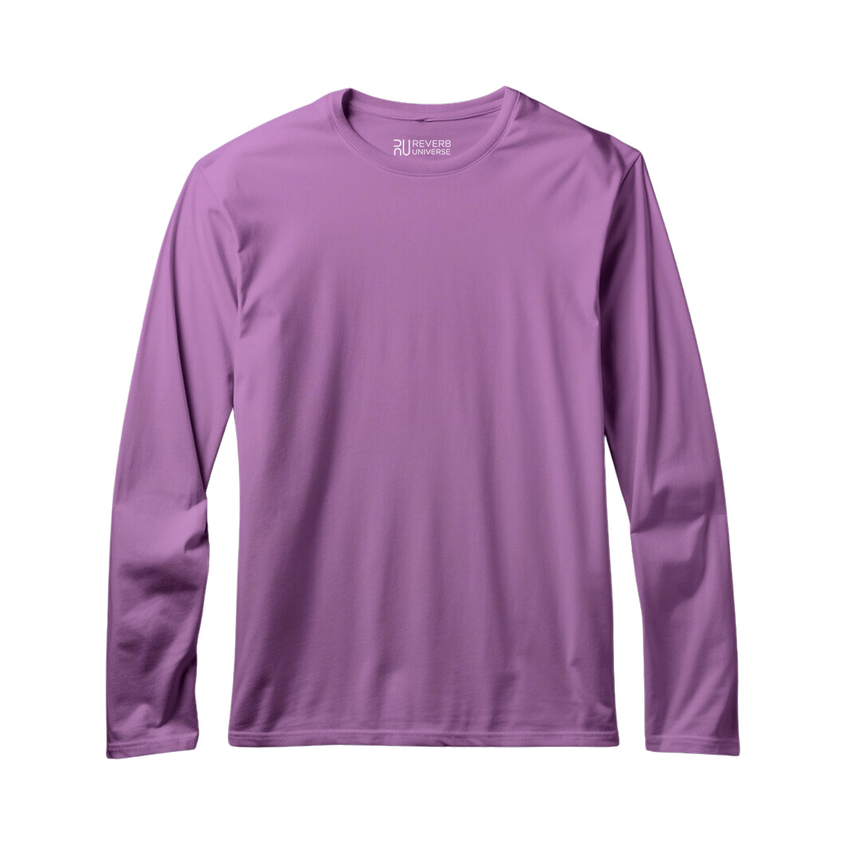 Lavender Basic Unisex Full Sleeve T-shirt