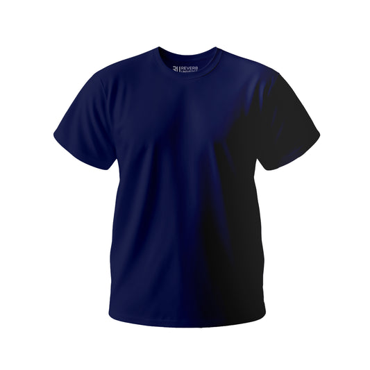 Navy Blue Unisex Basic T-shirt