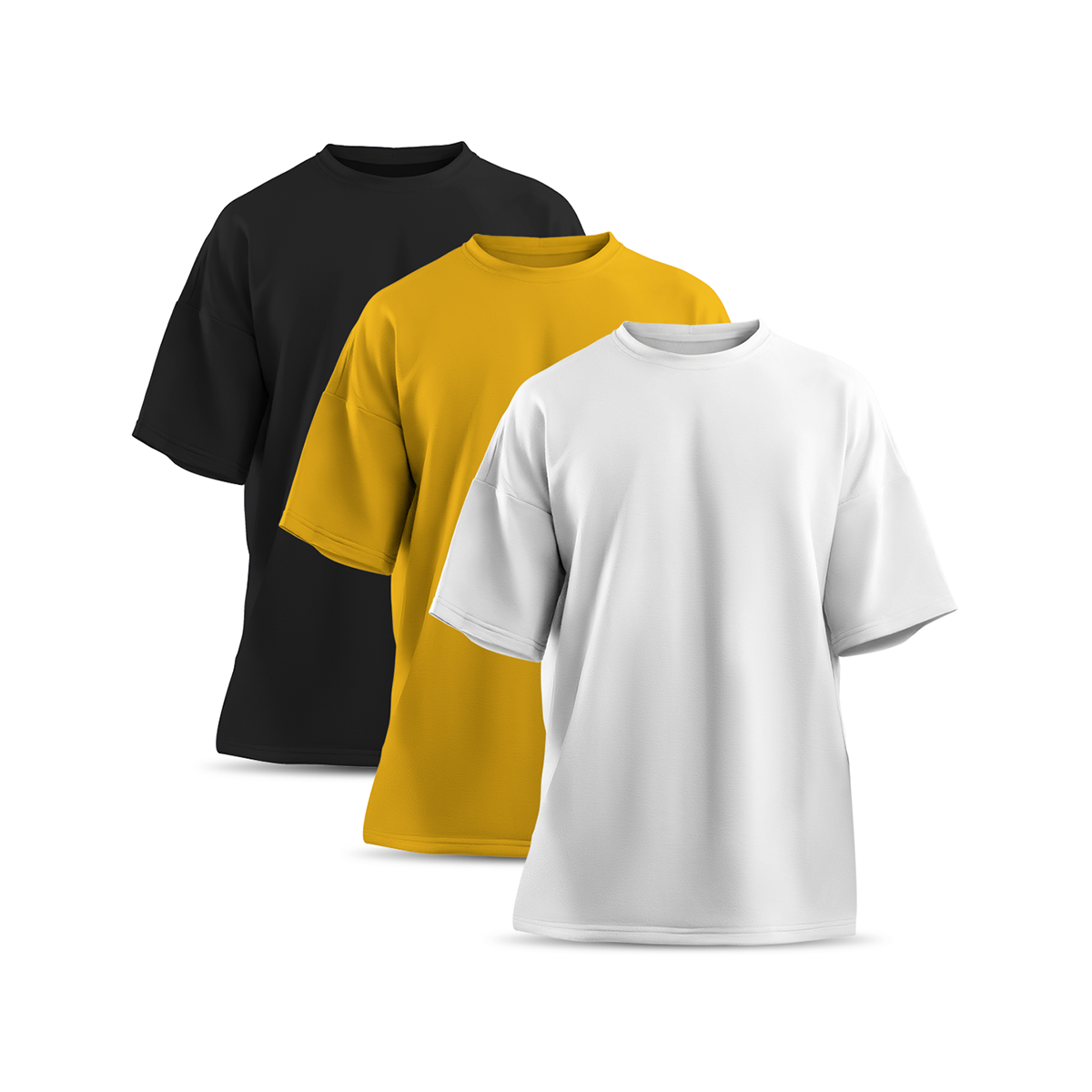 Pack of 3 Oversized T-shirt