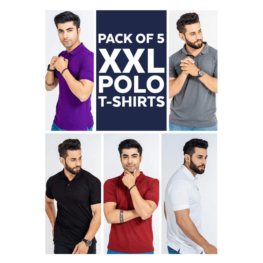 Polo shirts shop xxl