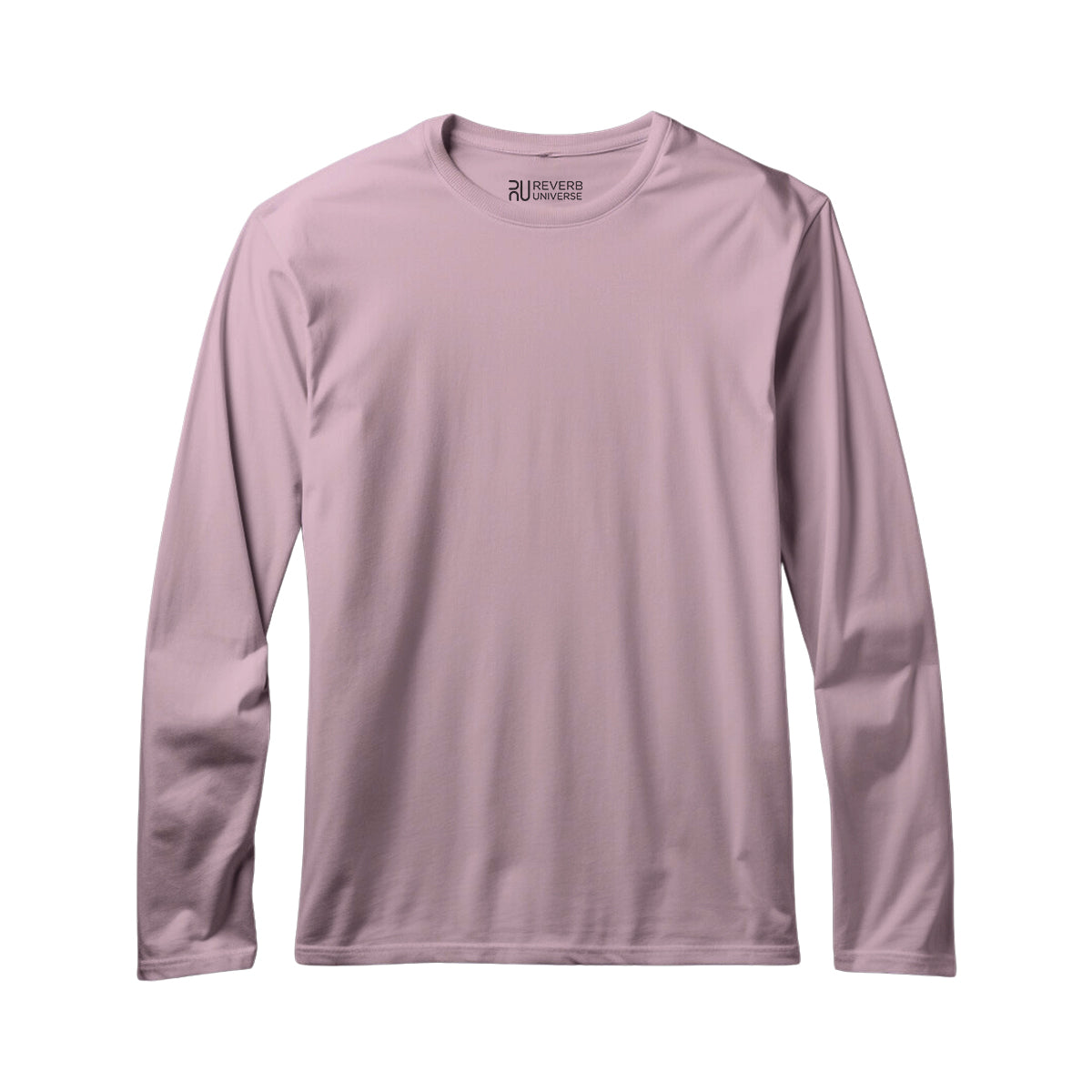 Pink Basic Unisex Full Sleeve T-shirt