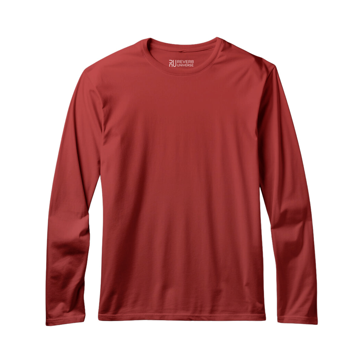 Red Basic Unisex Full Sleeve T-shirt