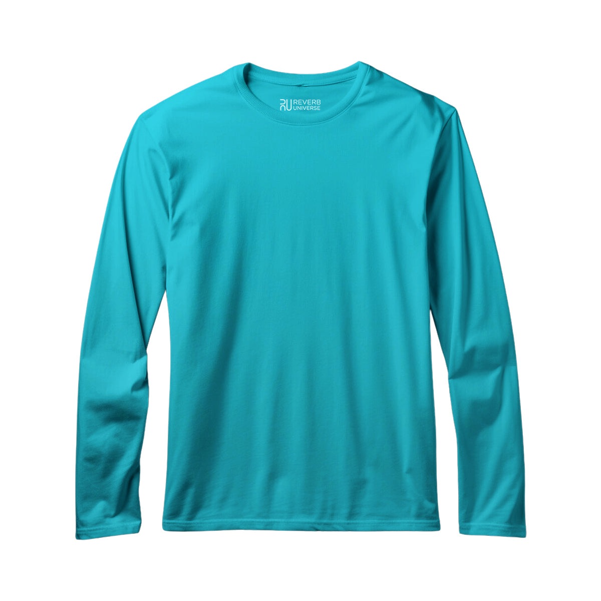 Sky Blue Basic Unisex Full Sleeve T-shirt