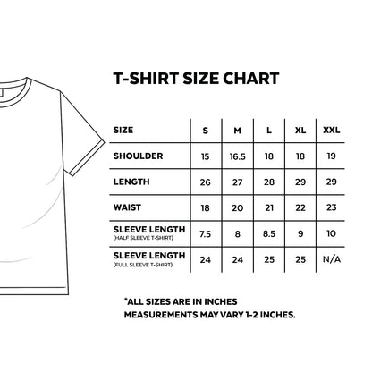 Basic Black Full Sleeve T-shirt