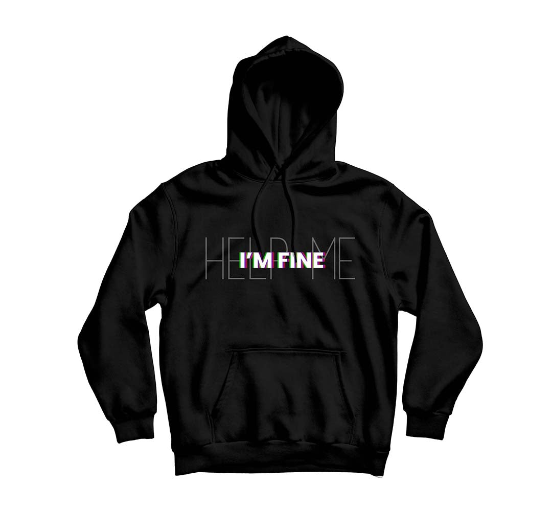 I'M FINE Graphic Unisex Hoodie