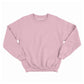 Women's Basic Baby Pink Sweatshirt